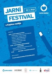 První Jarní festival s Kapkou Naděje