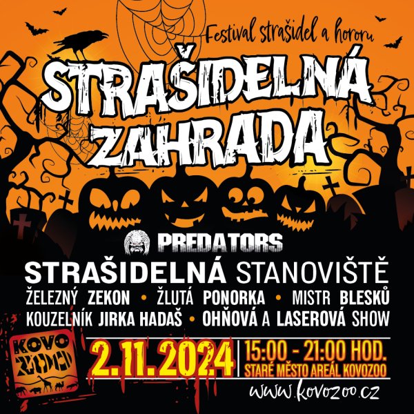 strašidelná zahrada 2024